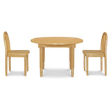 Liberty Play Table & Spindle Chairs Set in Honey