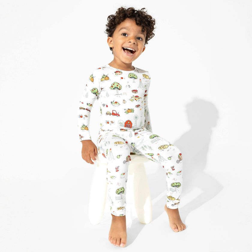 Farm Vibes Bamboo Kids Pajamas