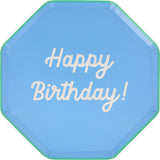 Mixed Happy Birthday Side Plates