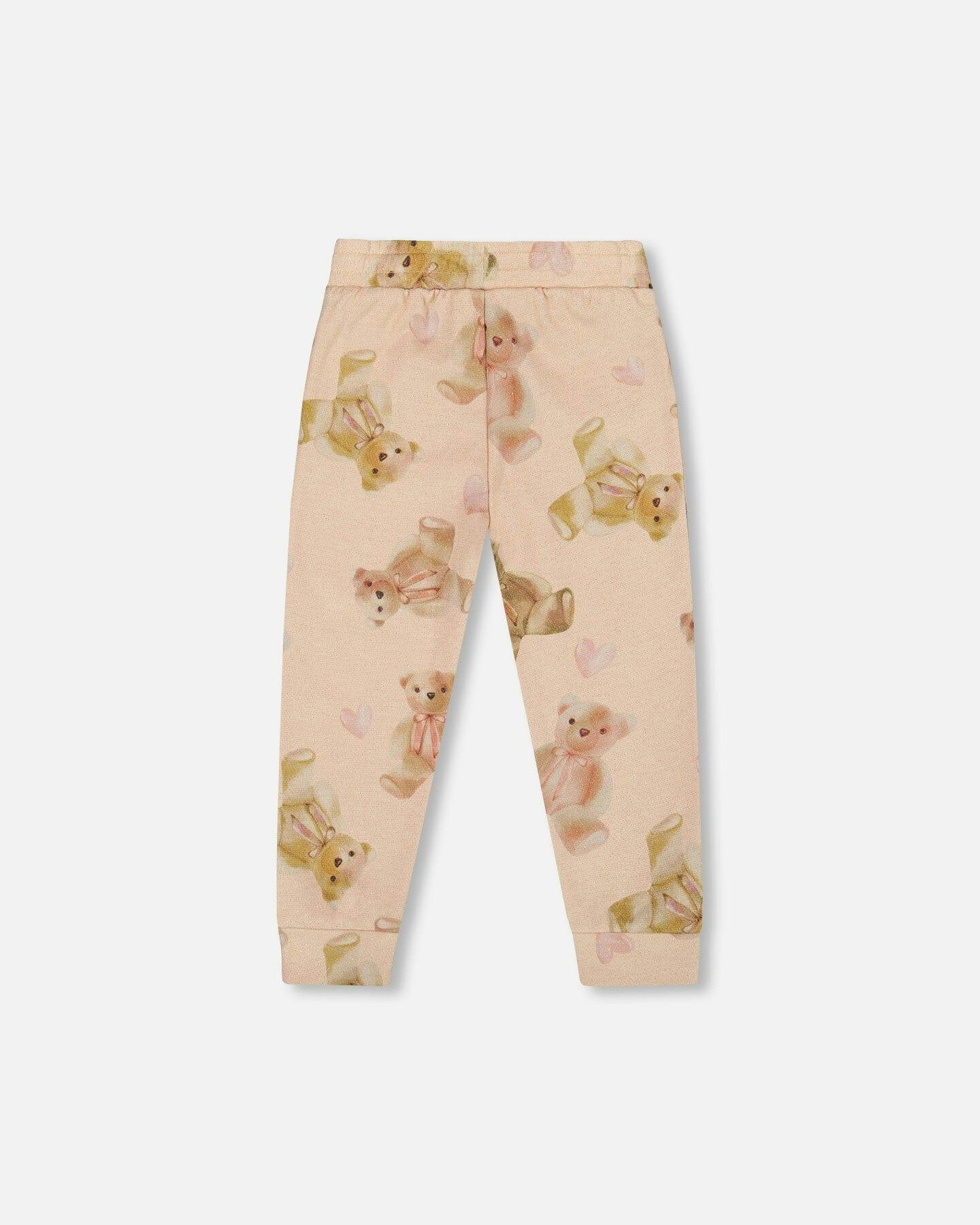 Glittering French Terry Sweatpants