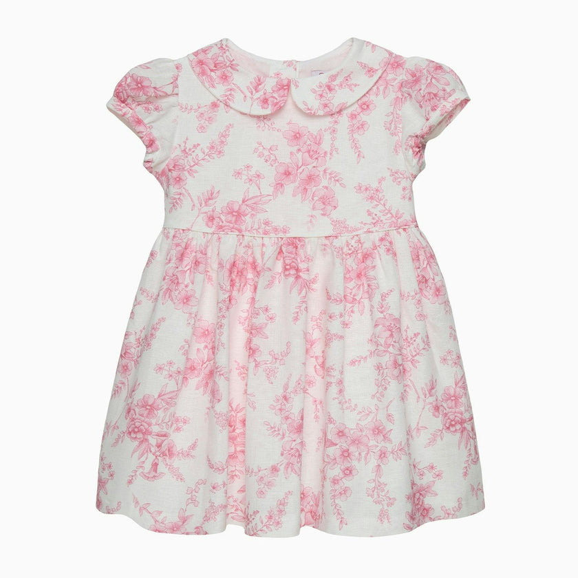 Baby Kate Floral Linen Dress