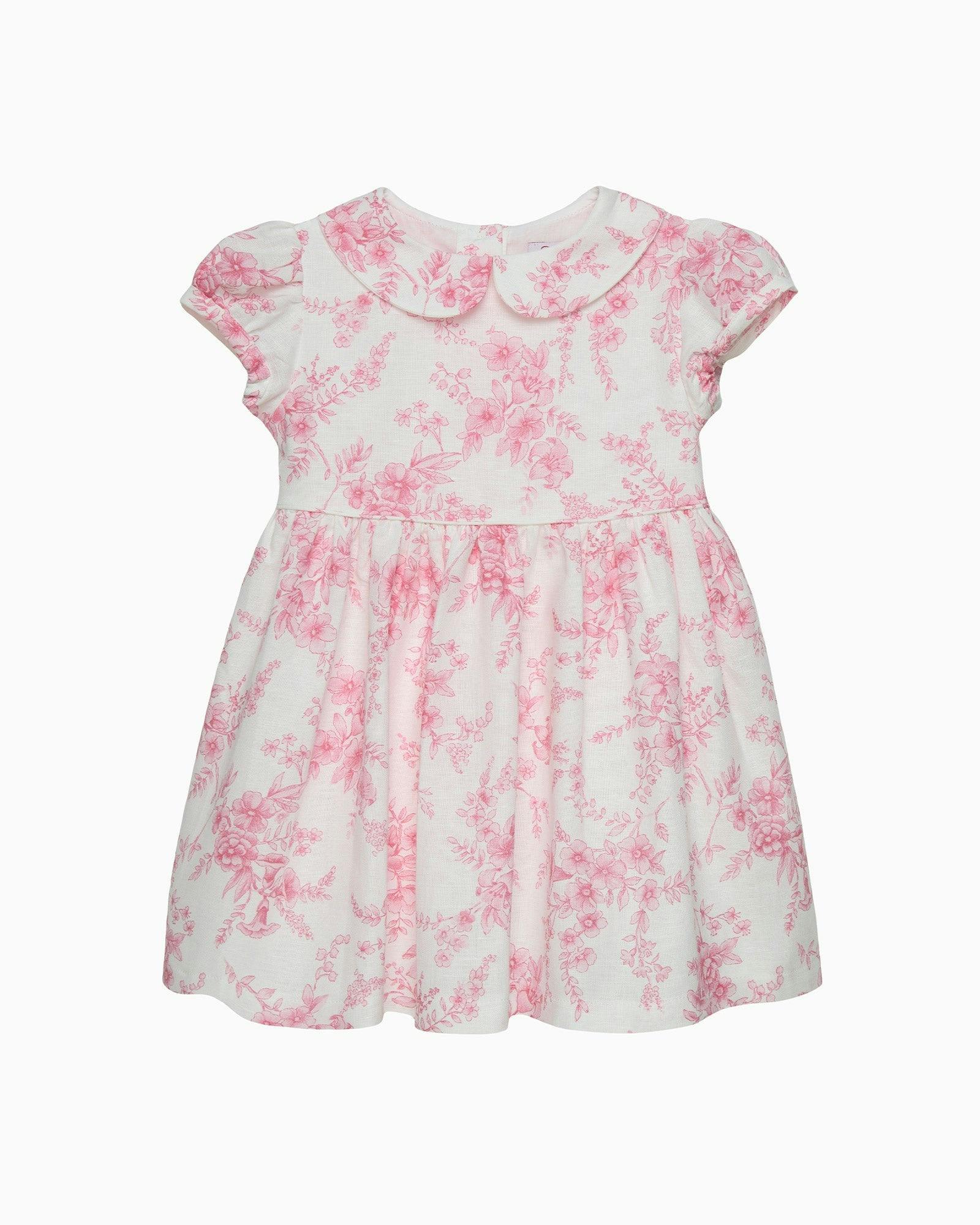 Baby Kate Floral Linen Dress