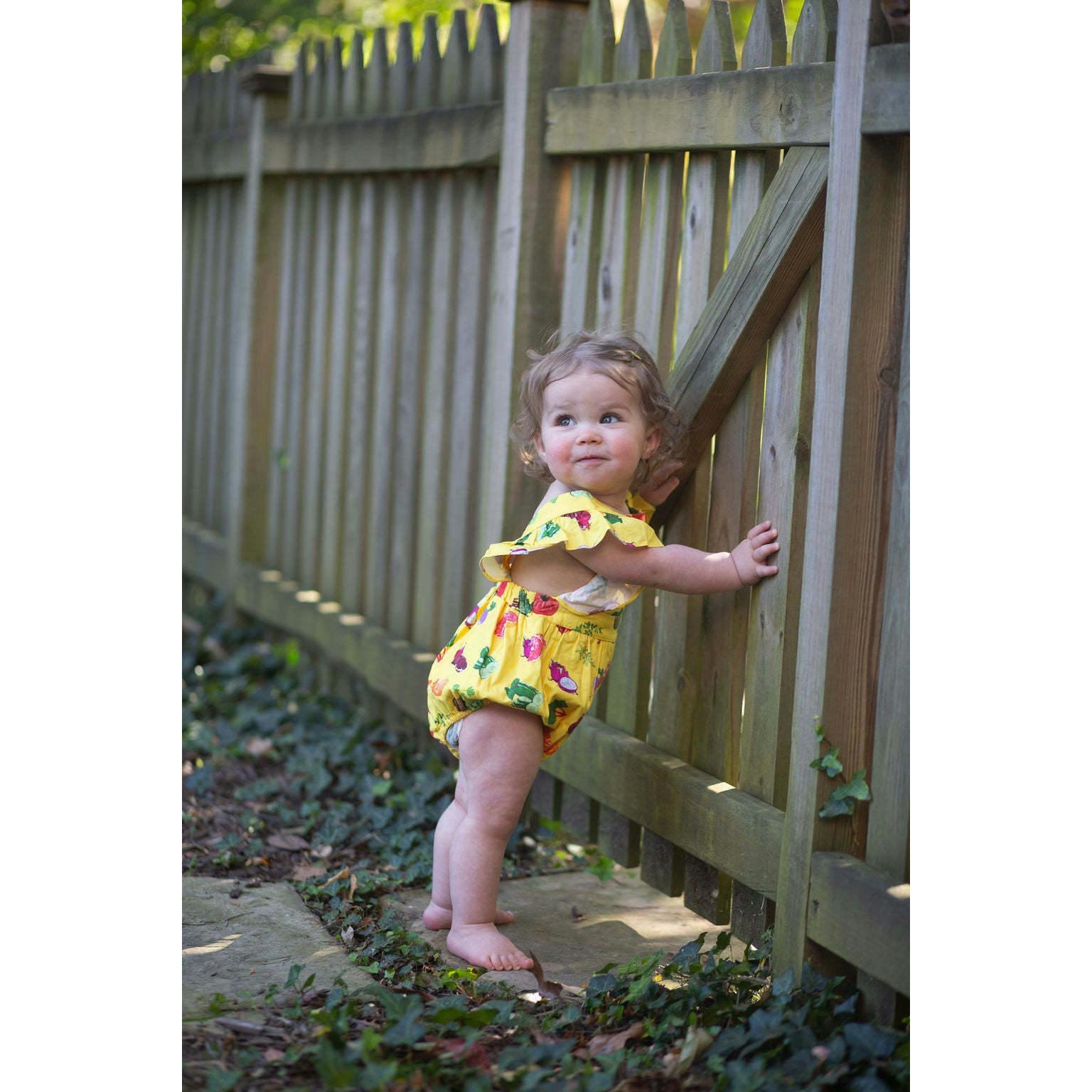 Bubble Romper in Farmer’s Market