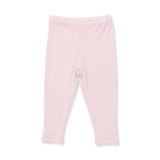 Solid Veiled Pink Rib - Legging