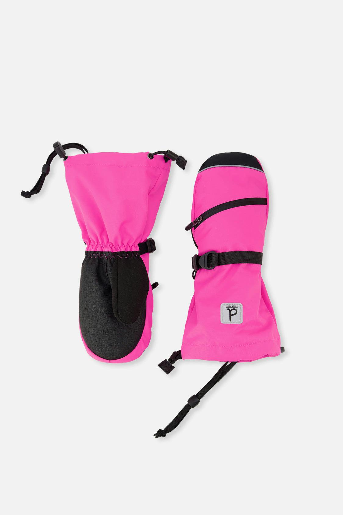Teknik Winter Mittens Bright Pink