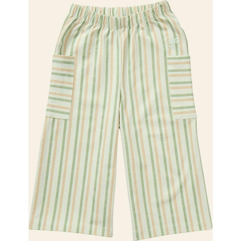 Stripe Mix Pocket Pants