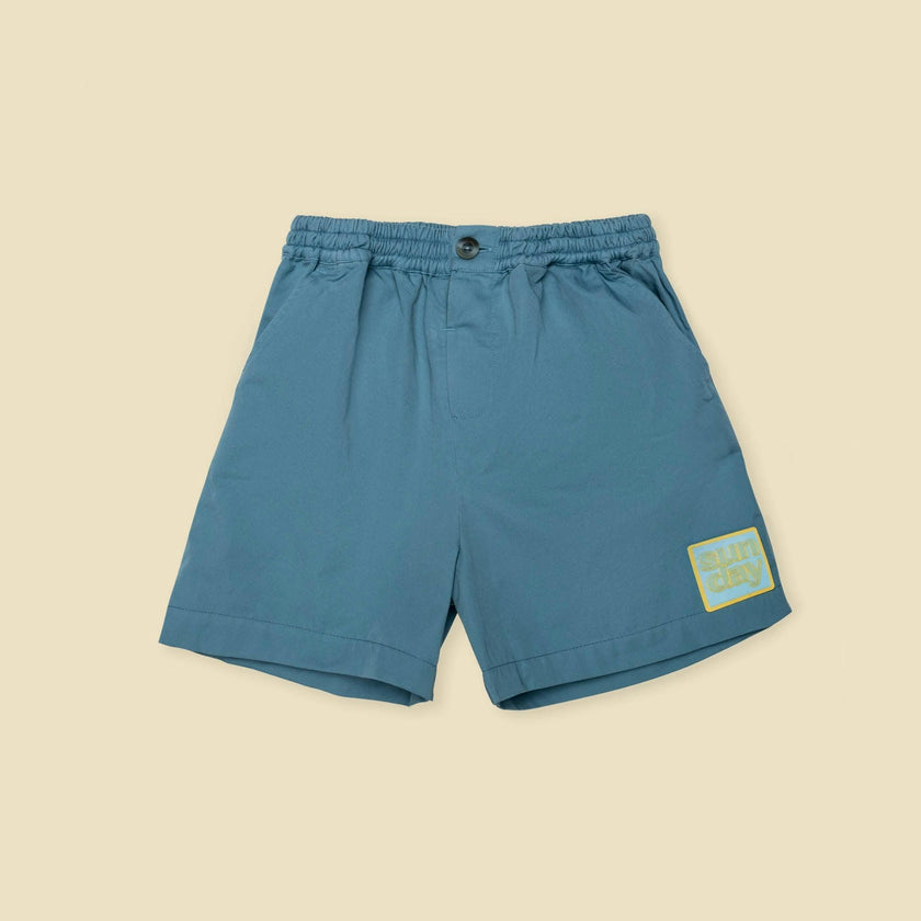 Downtown Short in Teal