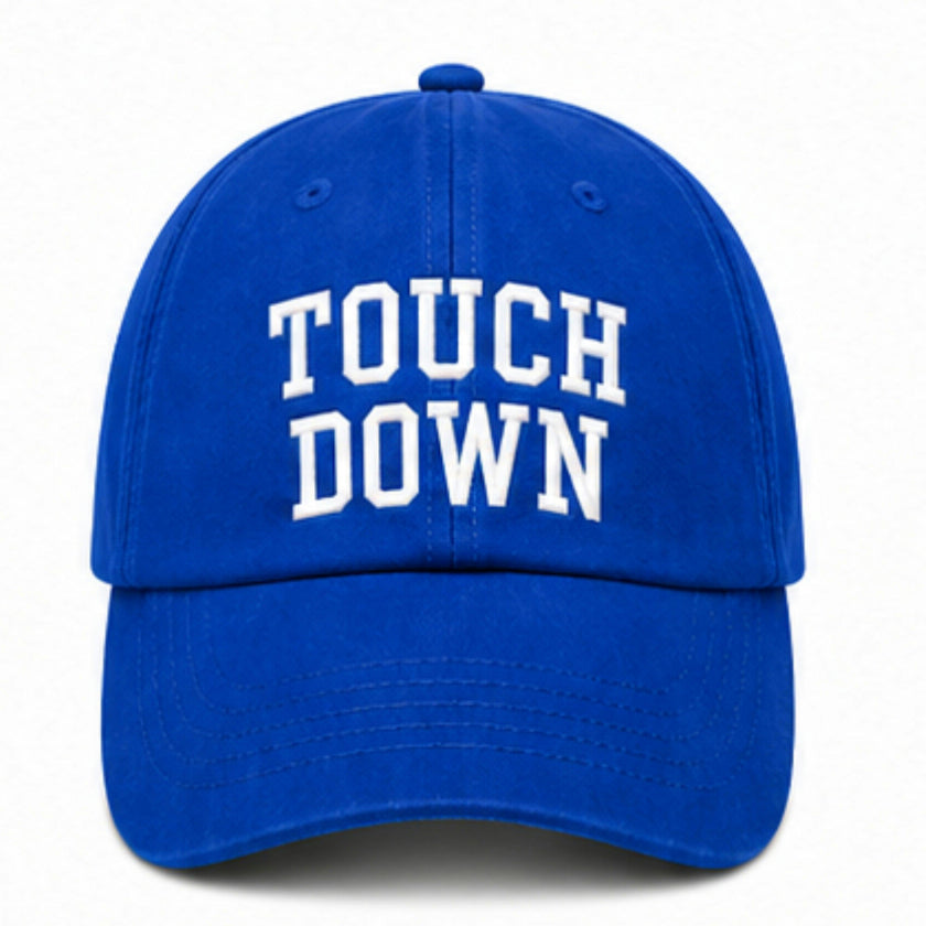 Touch Down Bow Baseball Hat