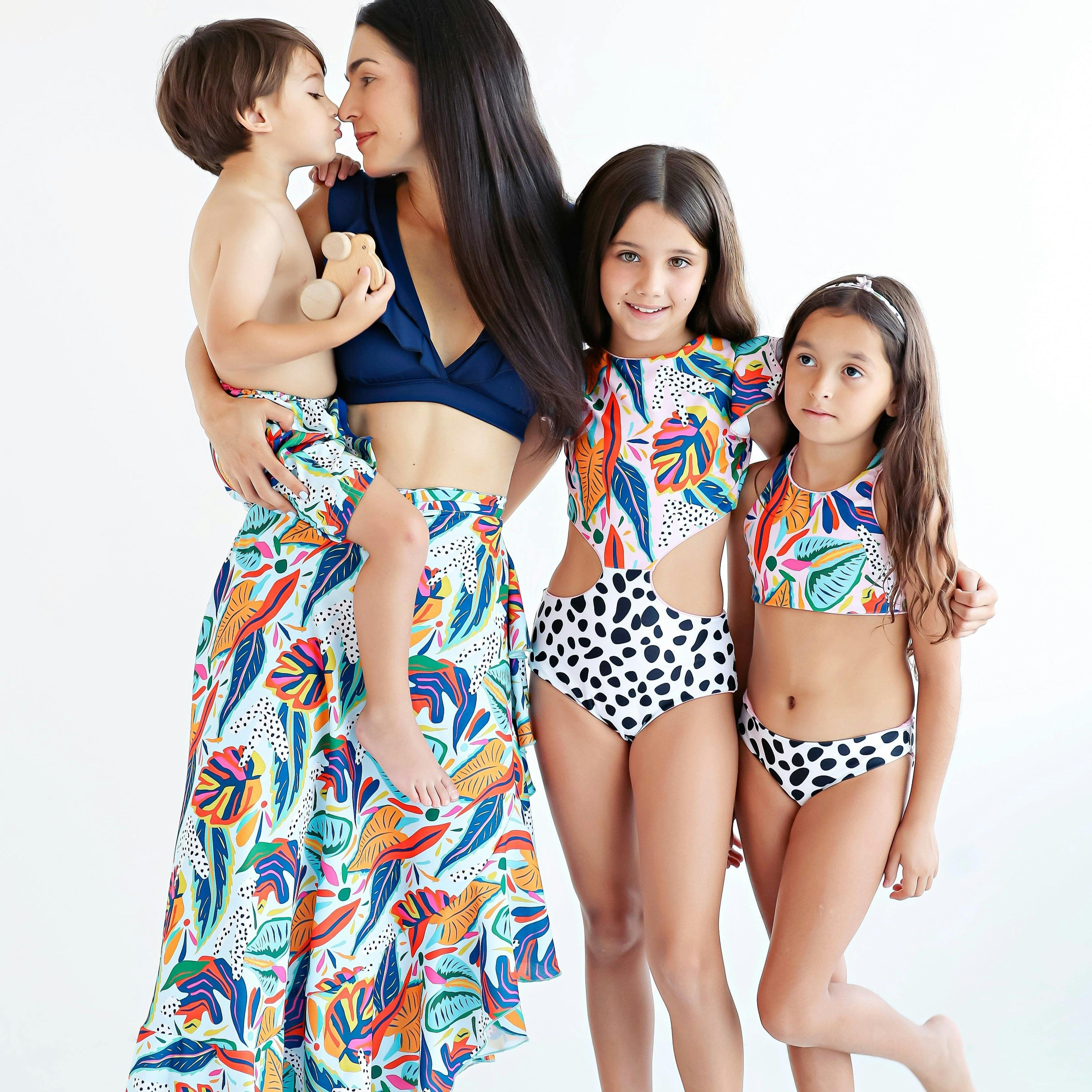 Women's Wrap Skirt - Paraiso Print