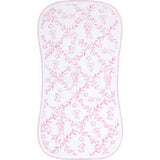Pink Bears Trellace Burp Cloth