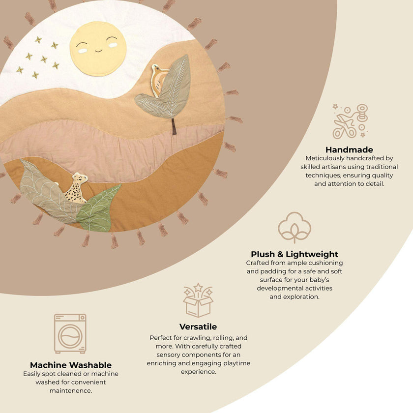 Kendi Desert Sunset Baby Activity Mat