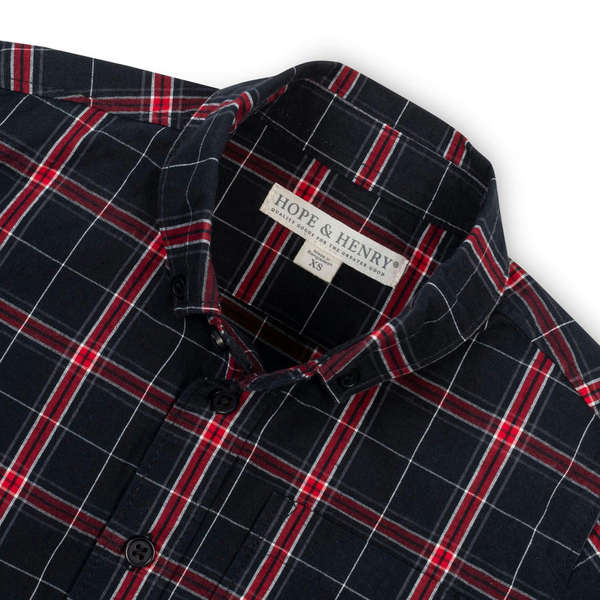 Organic Stretch Poplin Shirt
