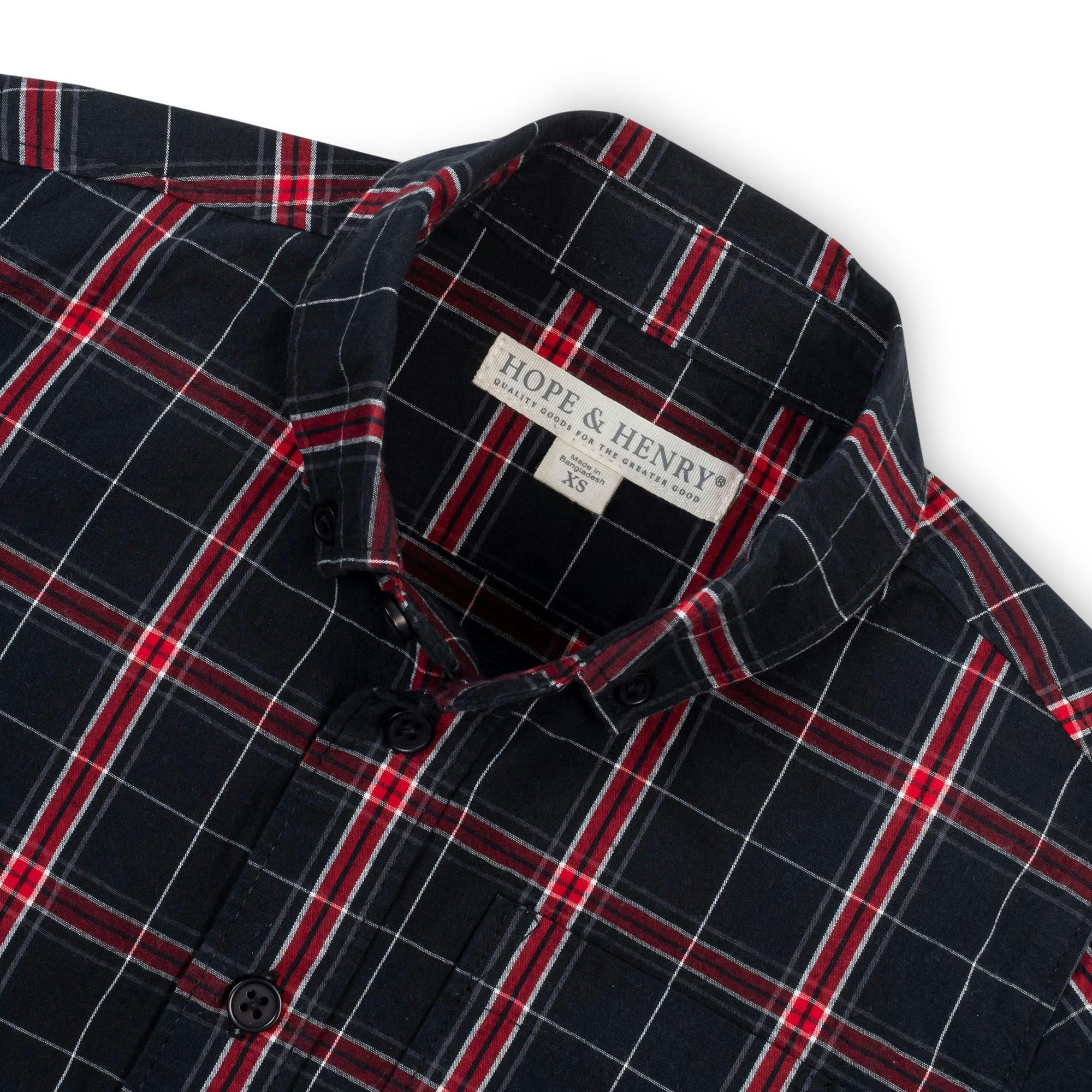 Organic Stretch Poplin Shirt