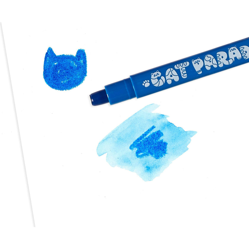 Cat Parade Twist-up Watercolor Gel Crayons - Set of 12