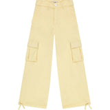 Lily Wide Leg Jogger | Citron