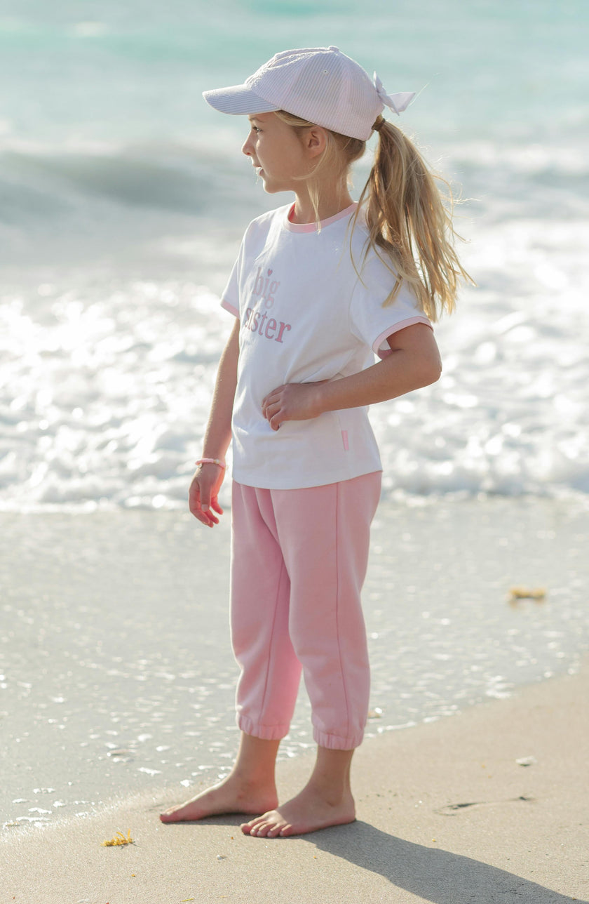 Pink Sailboat Bow Baseball Hat