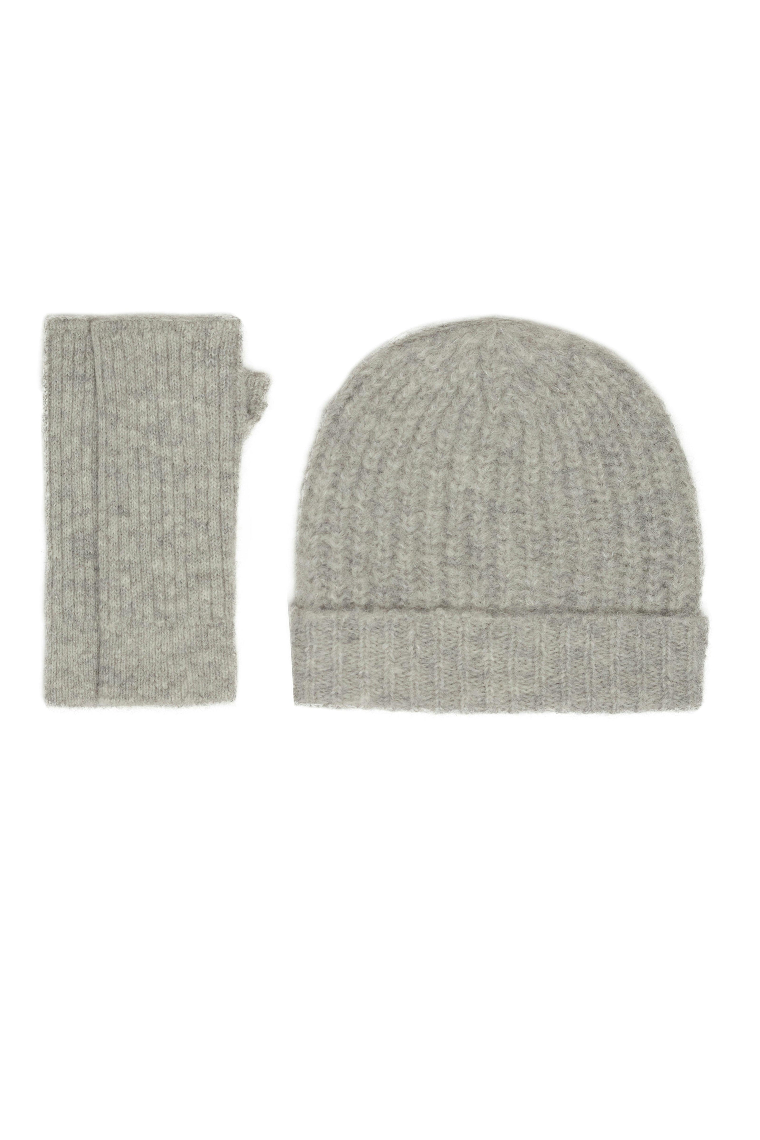 MAE HANDWARMER | PALE MELANGE GREY