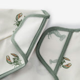 Mint Lobster Long Sleeve Pocket Bib