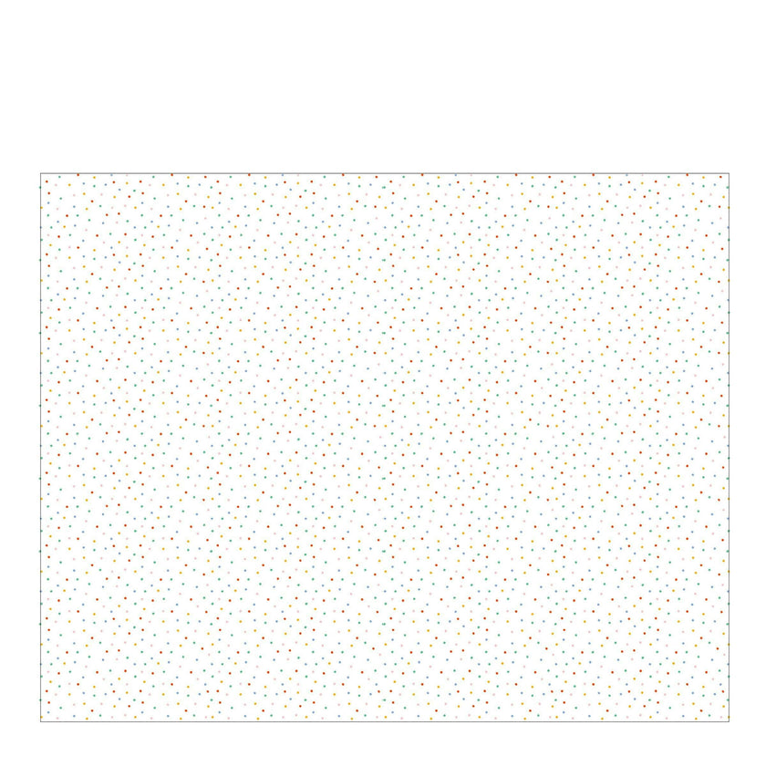 Spotty Paper Tablecloth