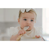 Silicone & Wooden Spoon & Spork Set