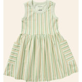 Stripe Mix Pocket Dress