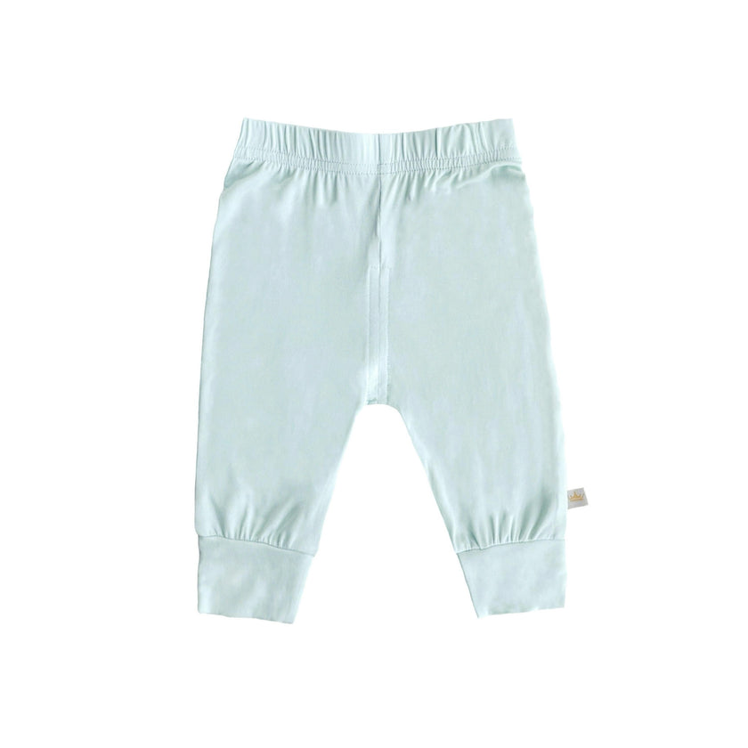 Solid Bamboo Baby Jogger Pants, Mint