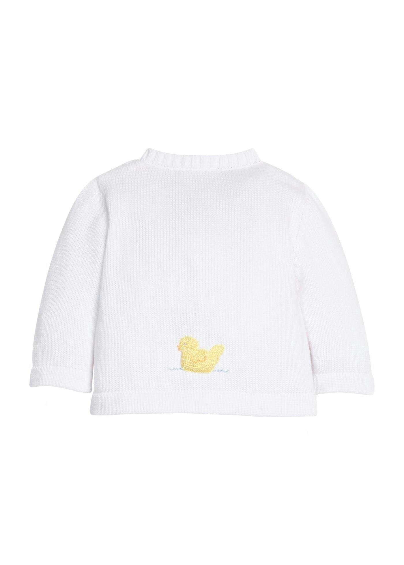 Crochet Cardigan - Duck