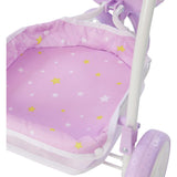 Twinkle Stars Princess 2-In-1 Baby Doll Stroller