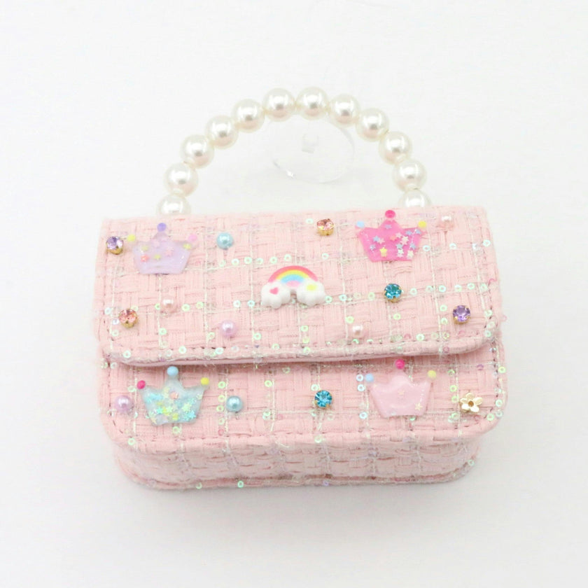 Rainbow Wishes Tweed Purse