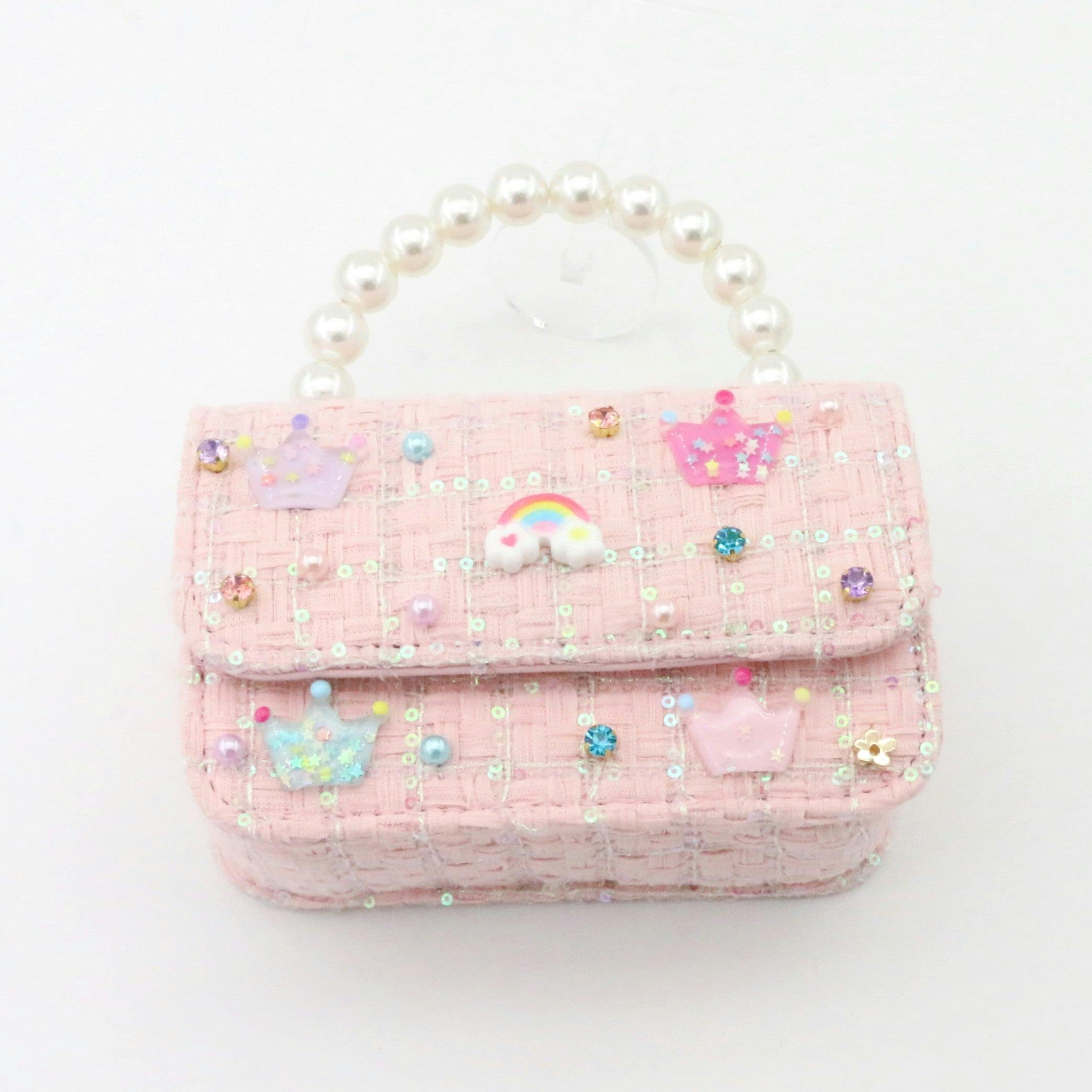 Rainbow Wishes Tweed Purse