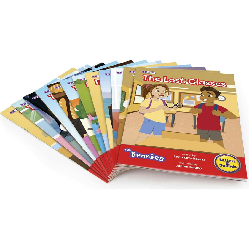 Beanstalk Books: The Beanies Hi-Lo Diversity Decodables - Phase 6 Set 2