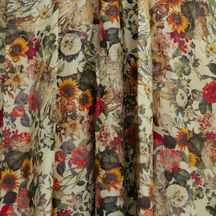 Hattie Dress in Rose Vine