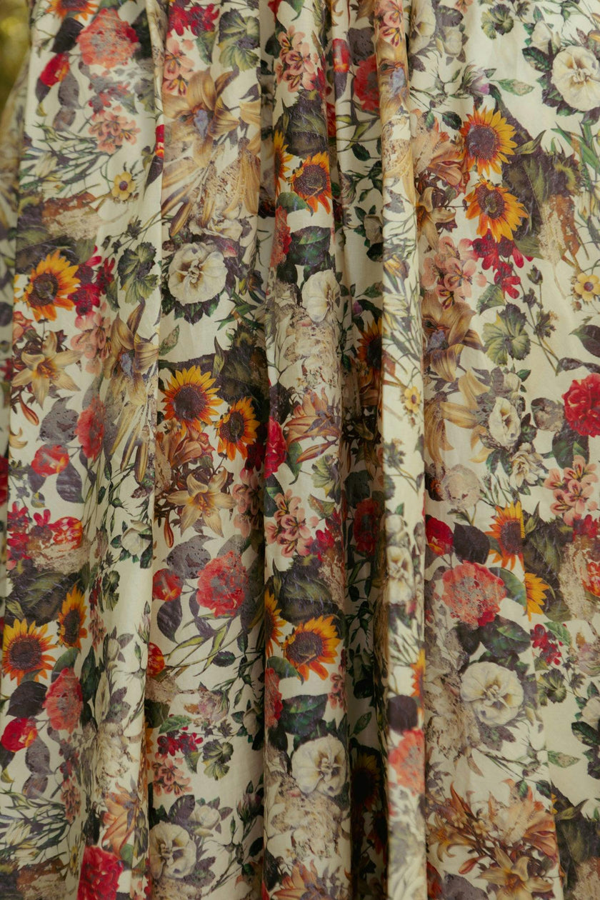 Hattie Dress in Rose Vine