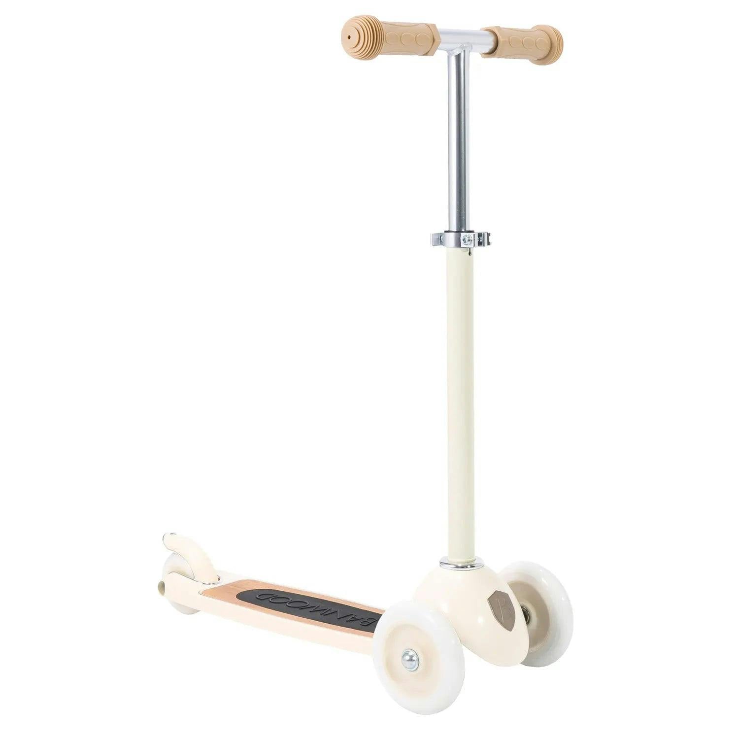Banwood 3-Wheel Kids Scooter — Cream