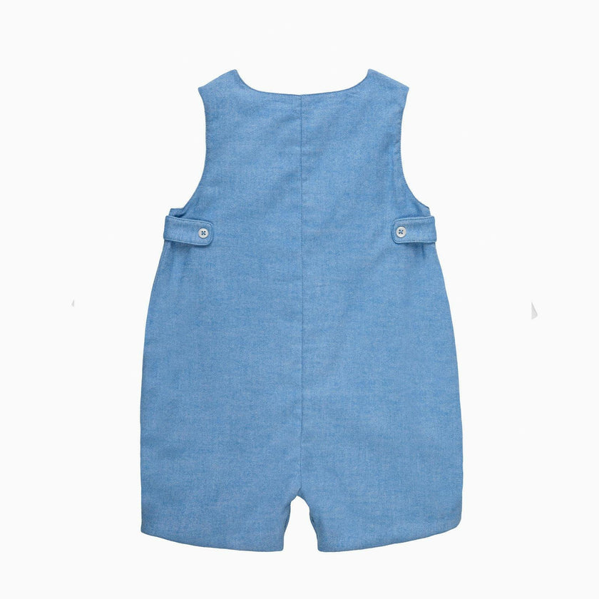 Baby Archie Romper in Steam Train