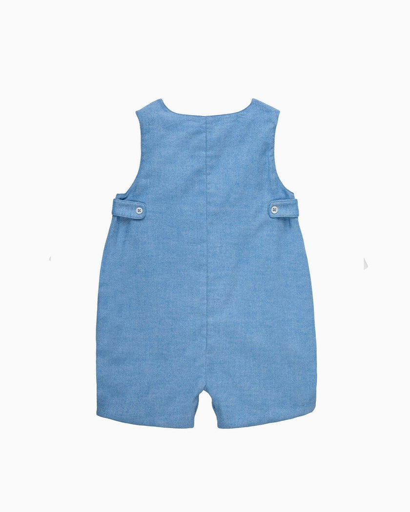 Baby Archie Romper in Steam Train