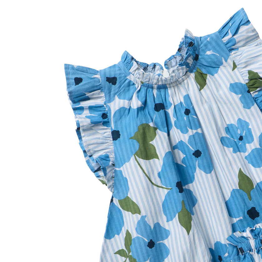 Baby Girls Harper Dress Set - Hibiscus Floral