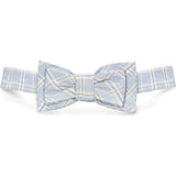 Classic Seersucker Bow Tie, Blue