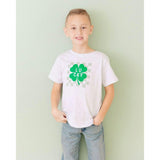 Lucky Shamrock Checkered St. Patrick's Day Short Sleeve T-Shirt