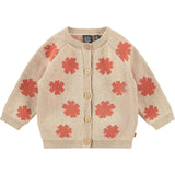 Flower Print Cardigan