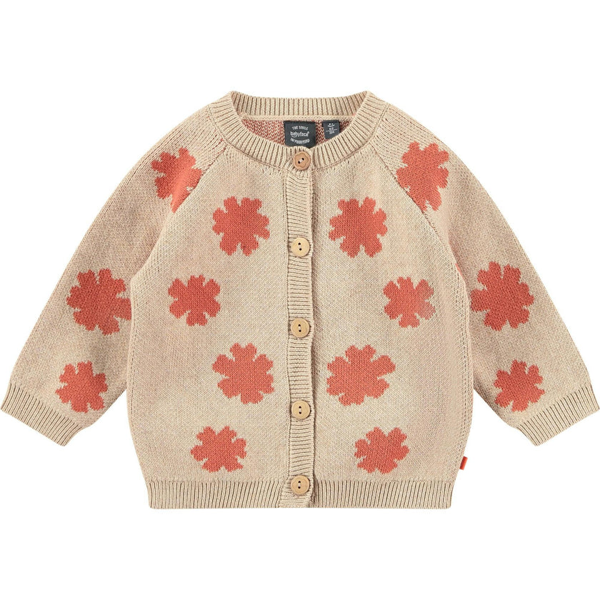 Flower Print Cardigan