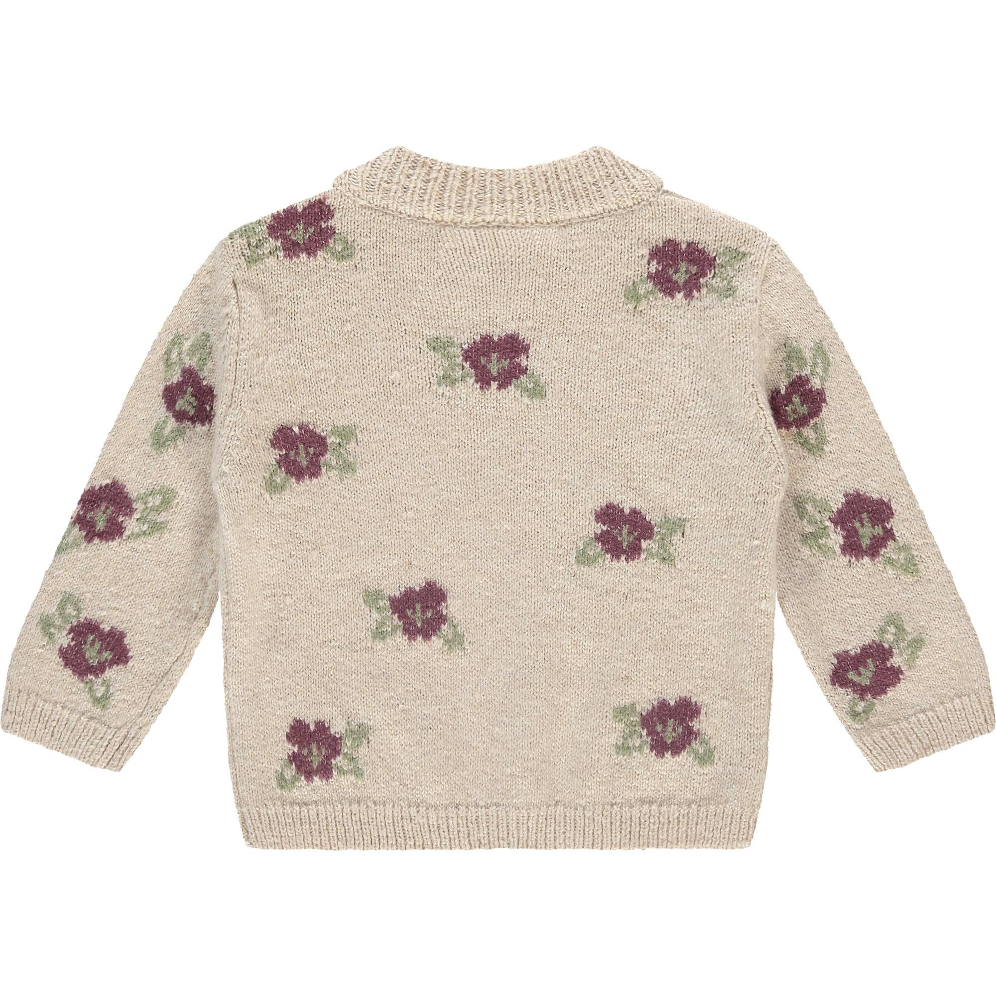 Floral Pullover Sweater