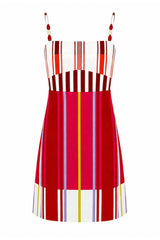 Lauryn Happy Stripes Mini Dress