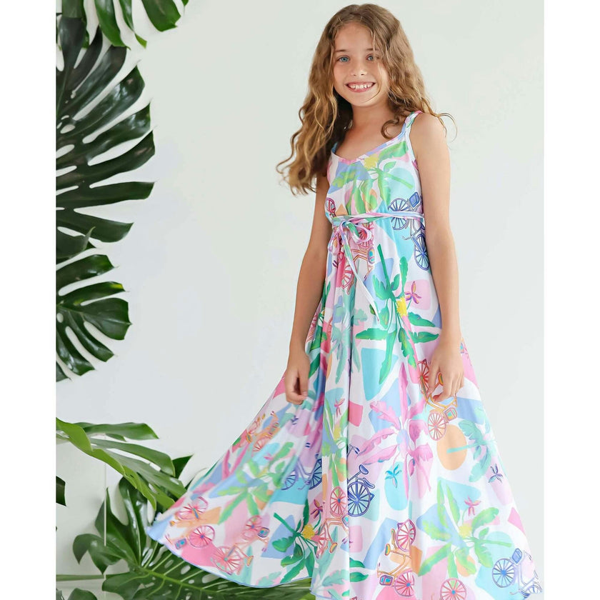 Maxi Dress - Puerto Viejo Print