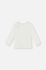 Organic Cotton Long Sleeve T-Shirt Off-White