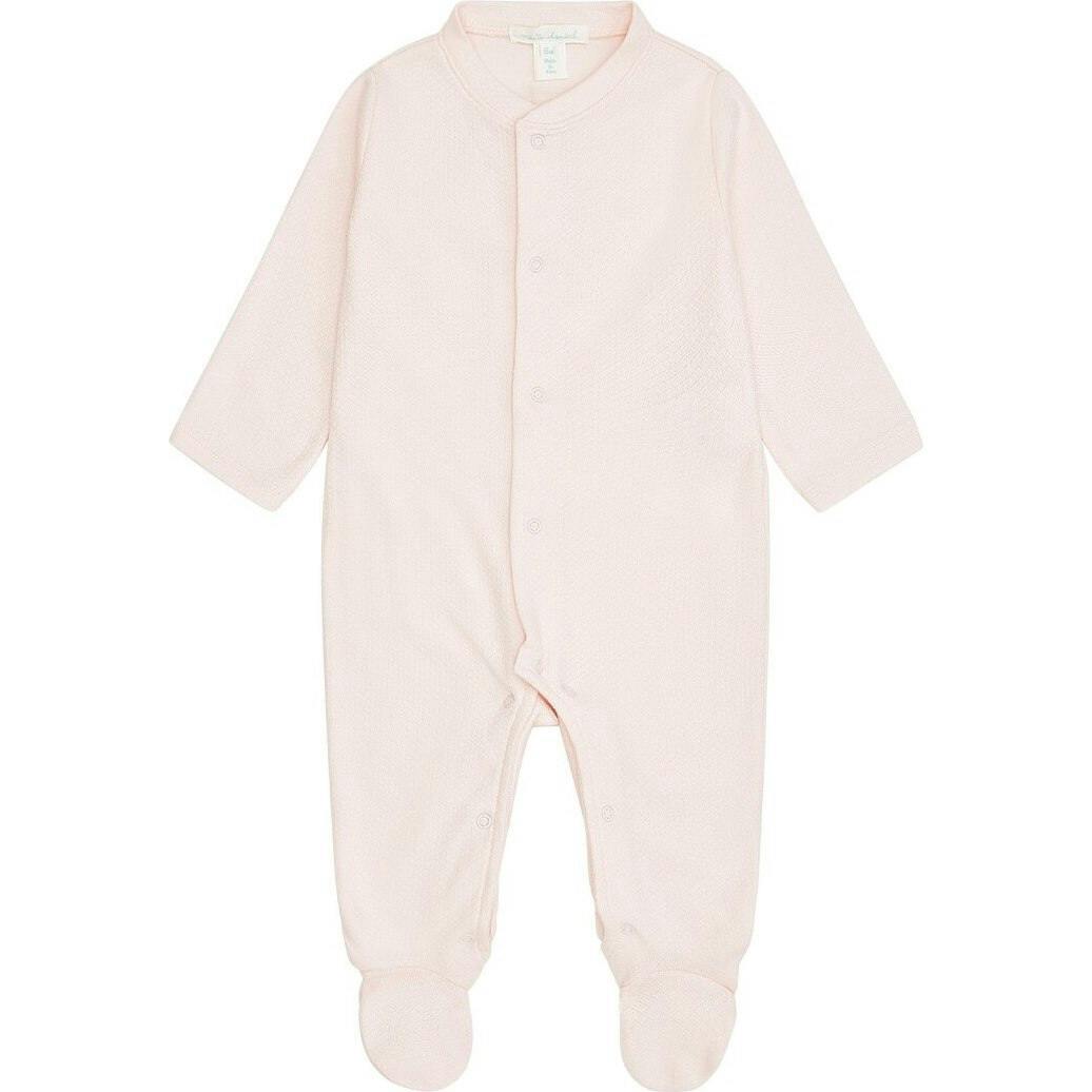 Angel Wing™ Pointelle Sleepsuit - Blue