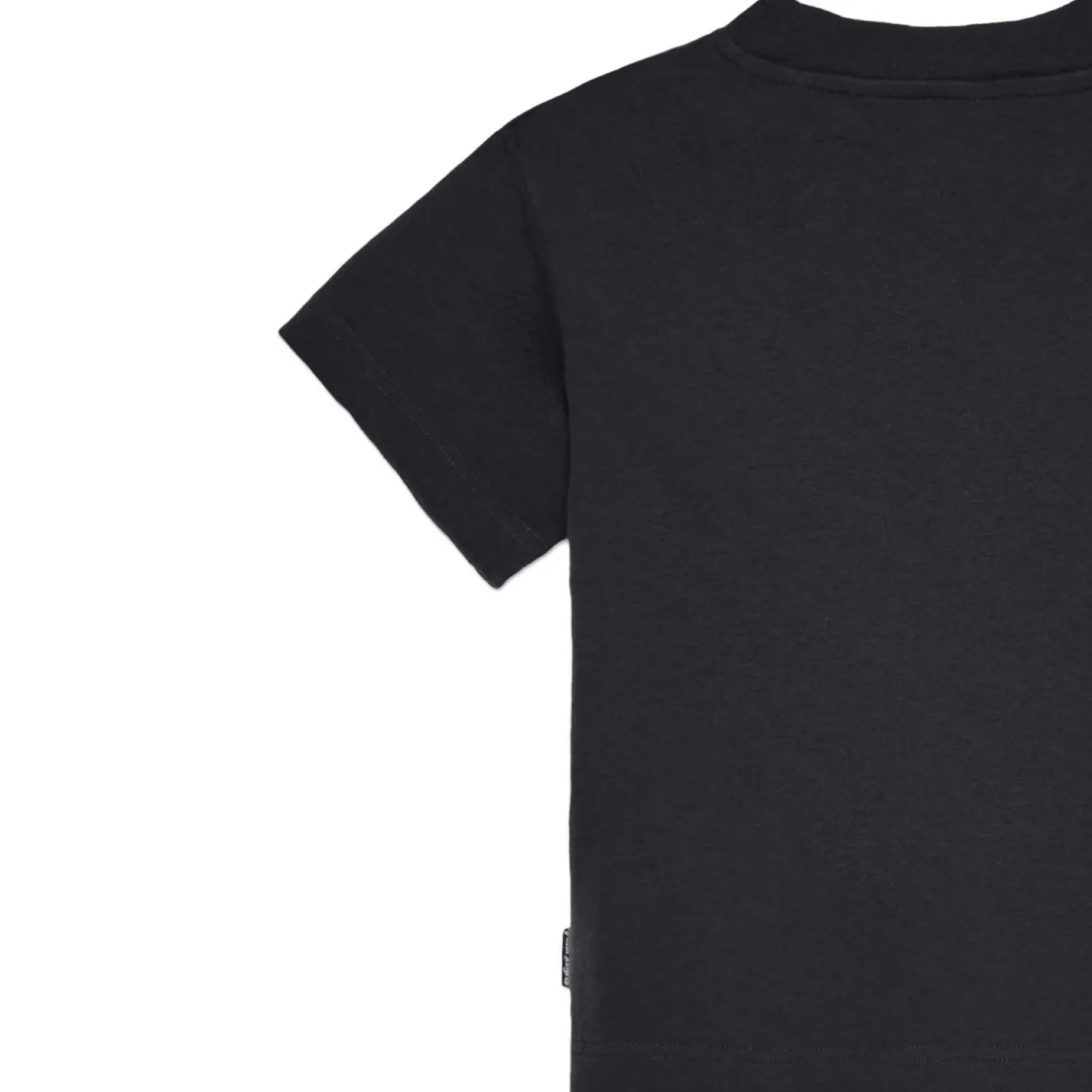 Black Logo Stamp T‑Shirt