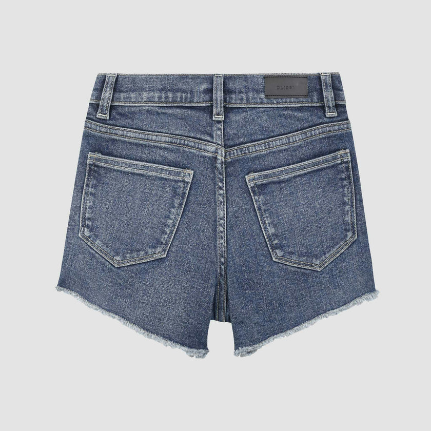 Lucy Jean Shorts High Rise Cut Off | Palmwood