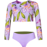 ORQUIDEAS ANGGIE LILA - SUN LONGSLEEVE BIKINI