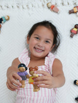 We Are Family Doll Shelf